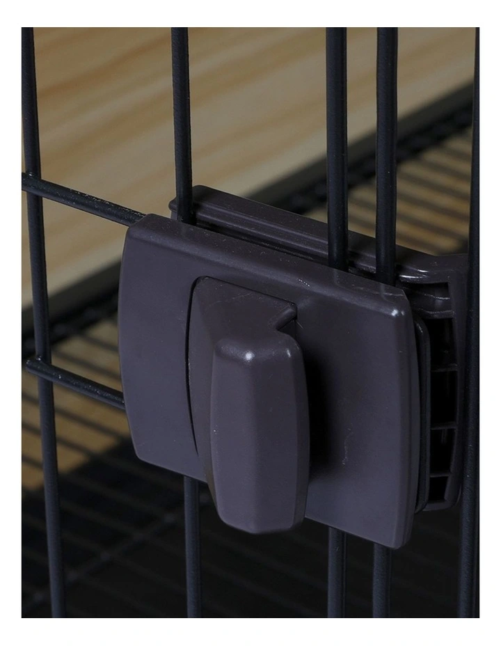 Wooden Wire Dog Kennel XXL in Multi image 4