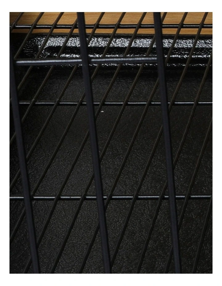Wooden Wire Dog Kennel XXL in Multi image 6