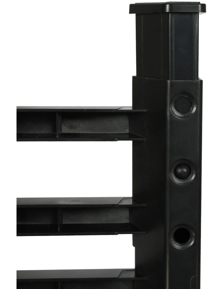 Elevated Pet Feeder Food Water Bowl in Black image 5
