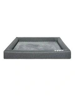 Dog Cushion Pet Bed XL in Grey