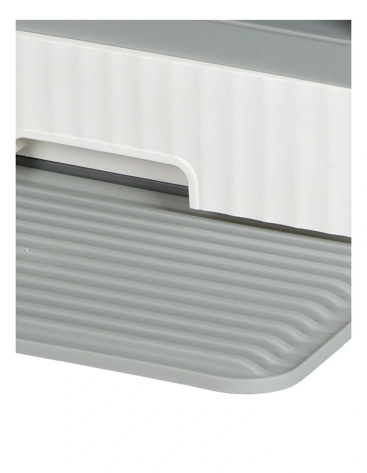 Fully Enclosed Cat Litter Box in Grey image 6
