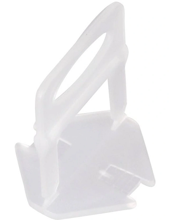 Tile Leveling System Clips 1.5mm x1000 in White image 2