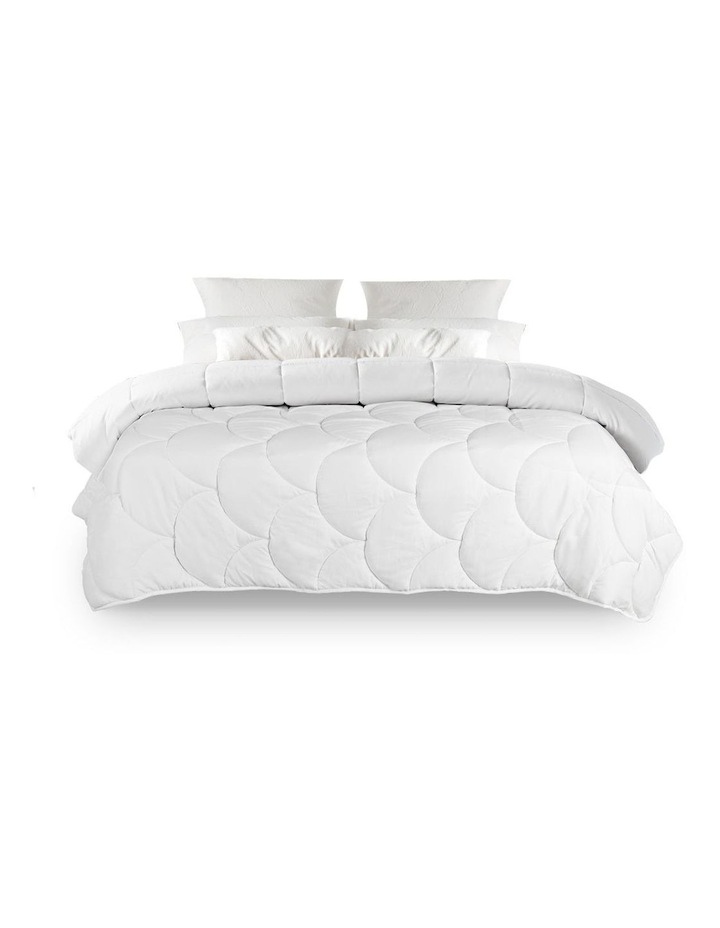 Microfibre Soybean Fibre Duvet King Quilt in White