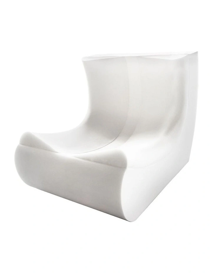 Leathaire Floor Chair in Beige image 4