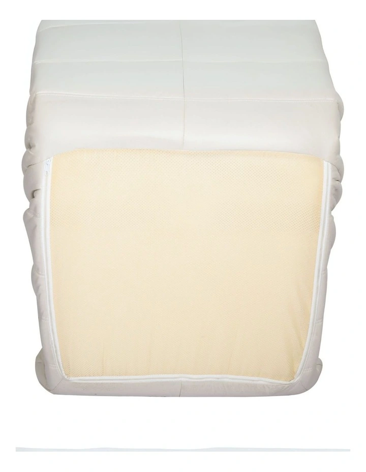 Leathaire Floor Chair in Beige image 5