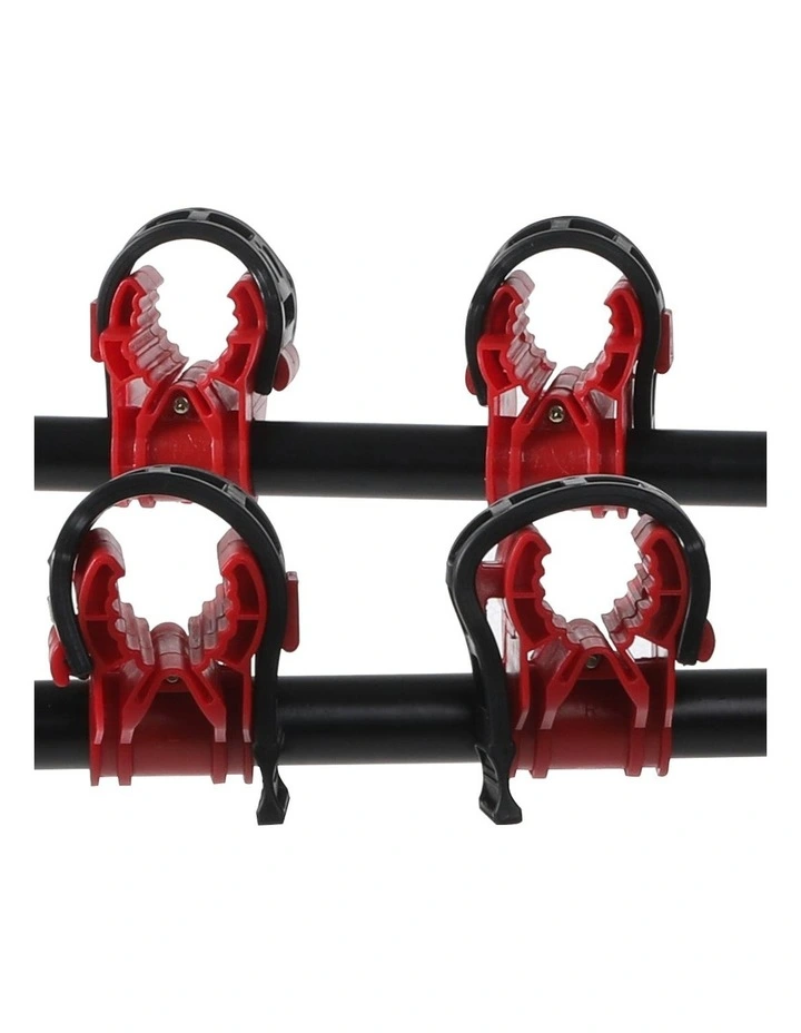 2 Rear Foldable Bike Rack Carrier in Black image 4