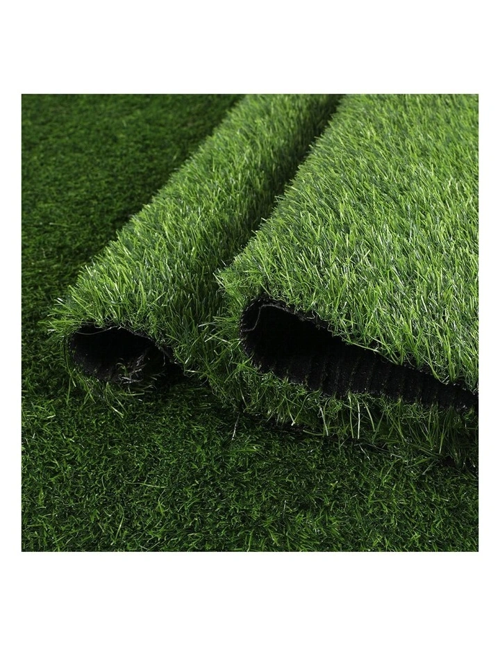 Artificial Grass Synthetic Turf Fake Plastic Plant 35 mm in Green image 4