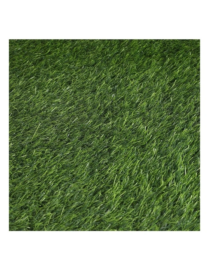 Artificial Grass Synthetic Turf Fake Plastic Plant 35 mm in Green image 6