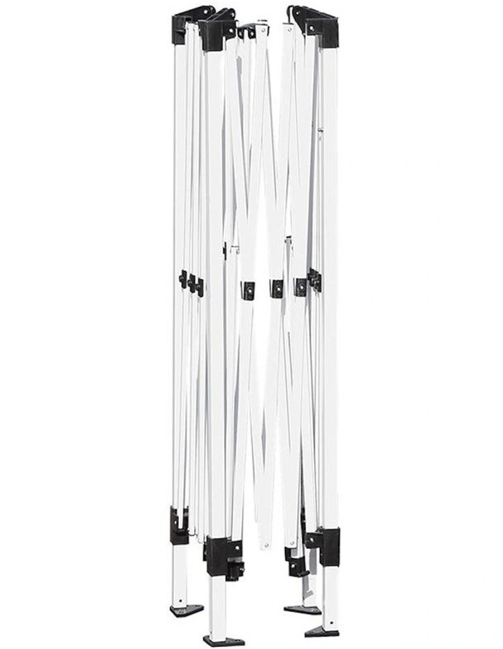 Gazebo Pop Up Marquee Wedding Tent 3x3m in Grey image 6