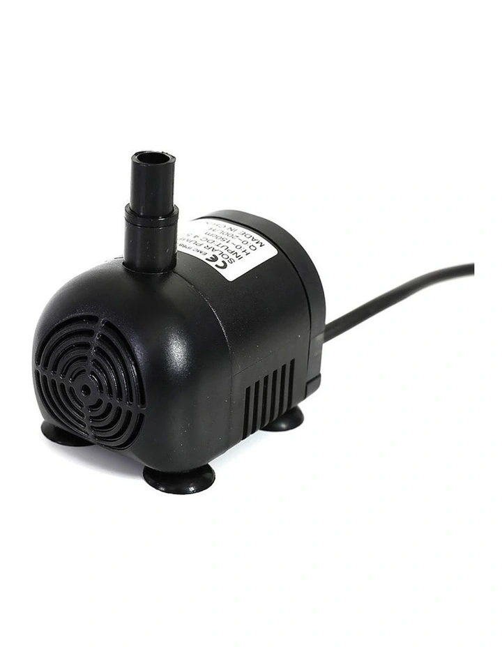 Solar Power Fountain Water Pump in Black image 5