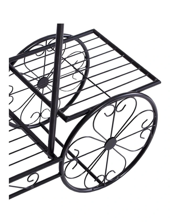 Metal Plant Stand in Black image 6