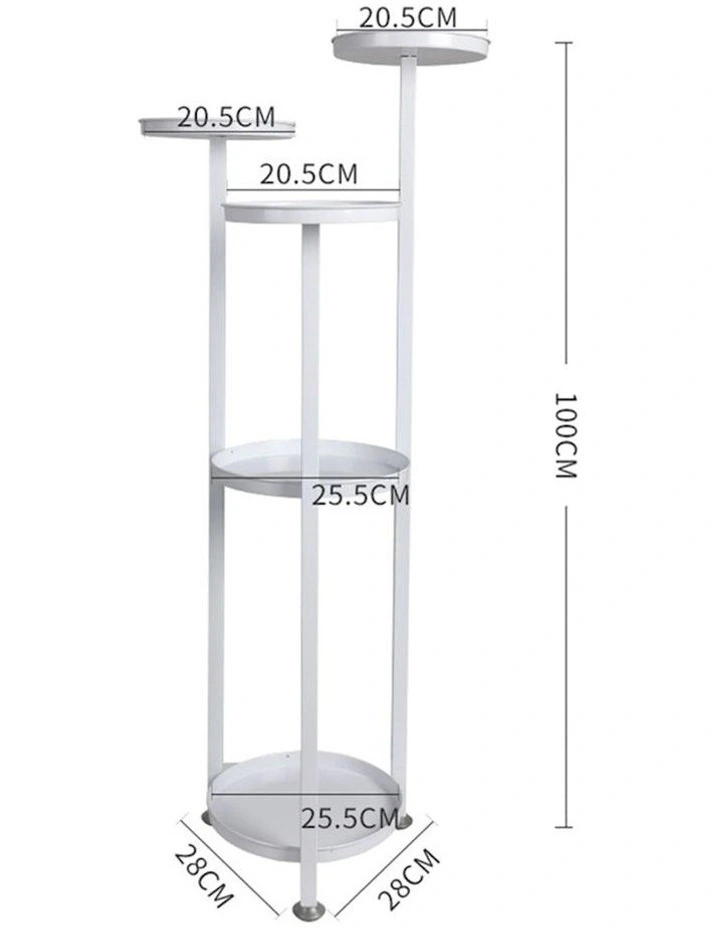 Plant Stand 100cm in White image 3