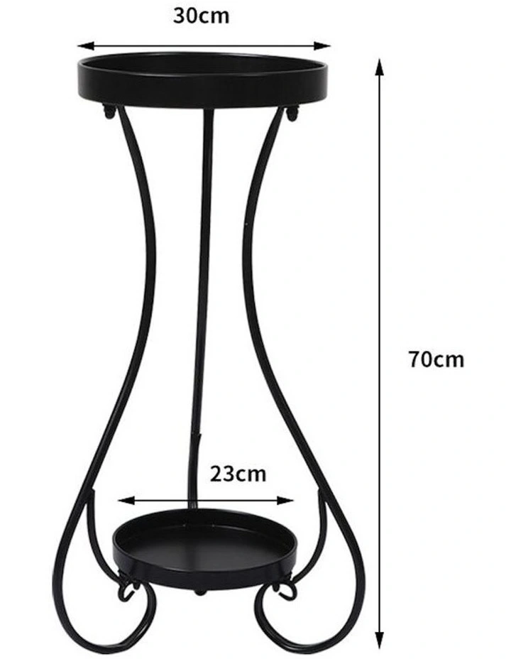 Levede 2 Tiers Metal Plant Stand image 3