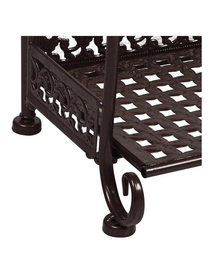 4 Tiers Metal Plant Stand in Bronze image 6