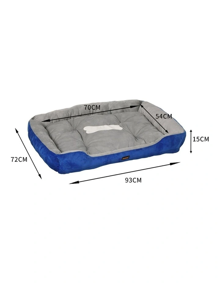 Pet Soft Mattress Bed XL in Navy image 3