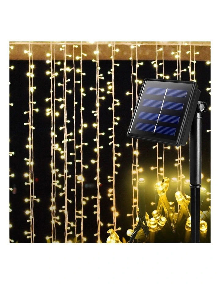 Emitto Solar Powered LED Fairy String Lights In Warm White image 7