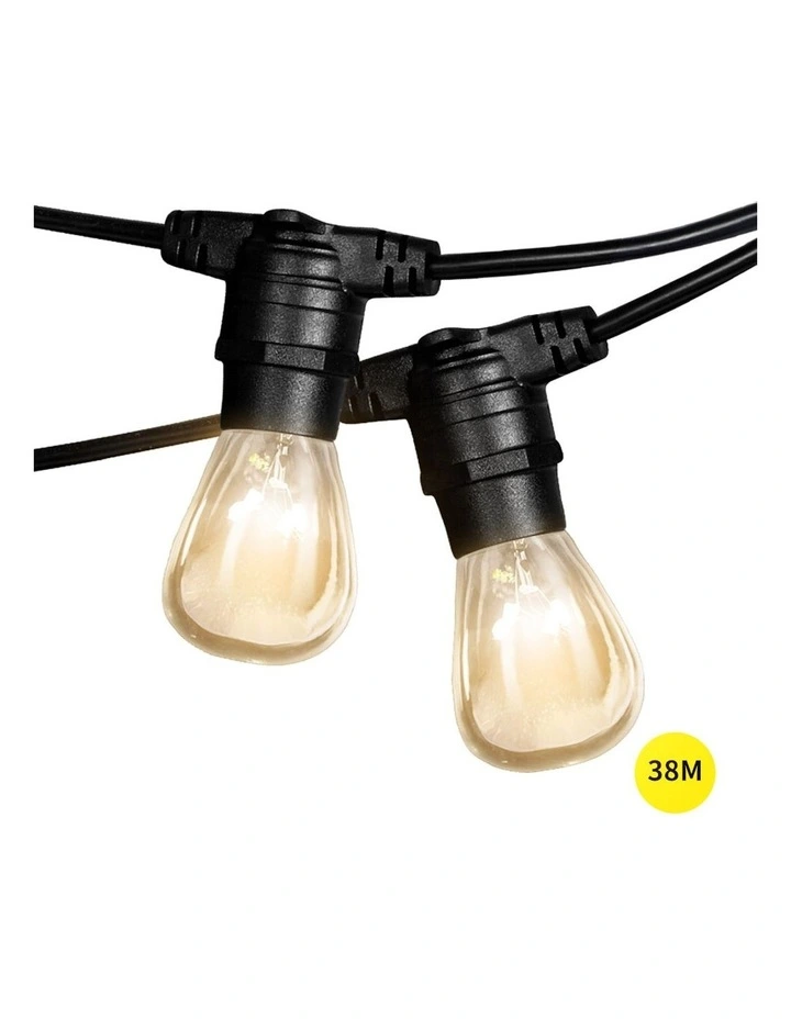 Indoor/Outdoor Festoon String Lights 38M image 2