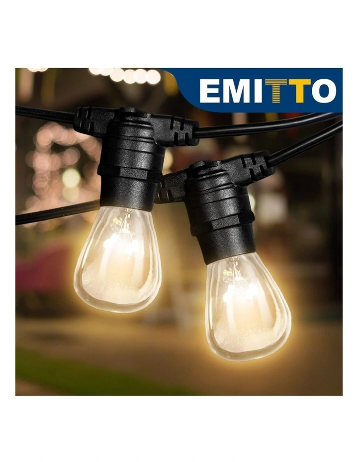 Indoor/Outdoor Festoon String Lights 38M image 7