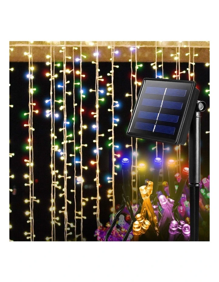 Christmas 400LED String Solar Powered Fairy Garden Lights 42m image 7