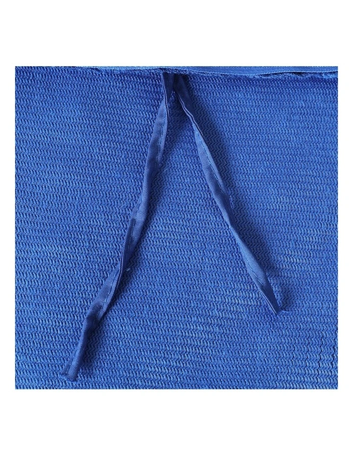 Weighted Double Blanket Cover in Blue image 5