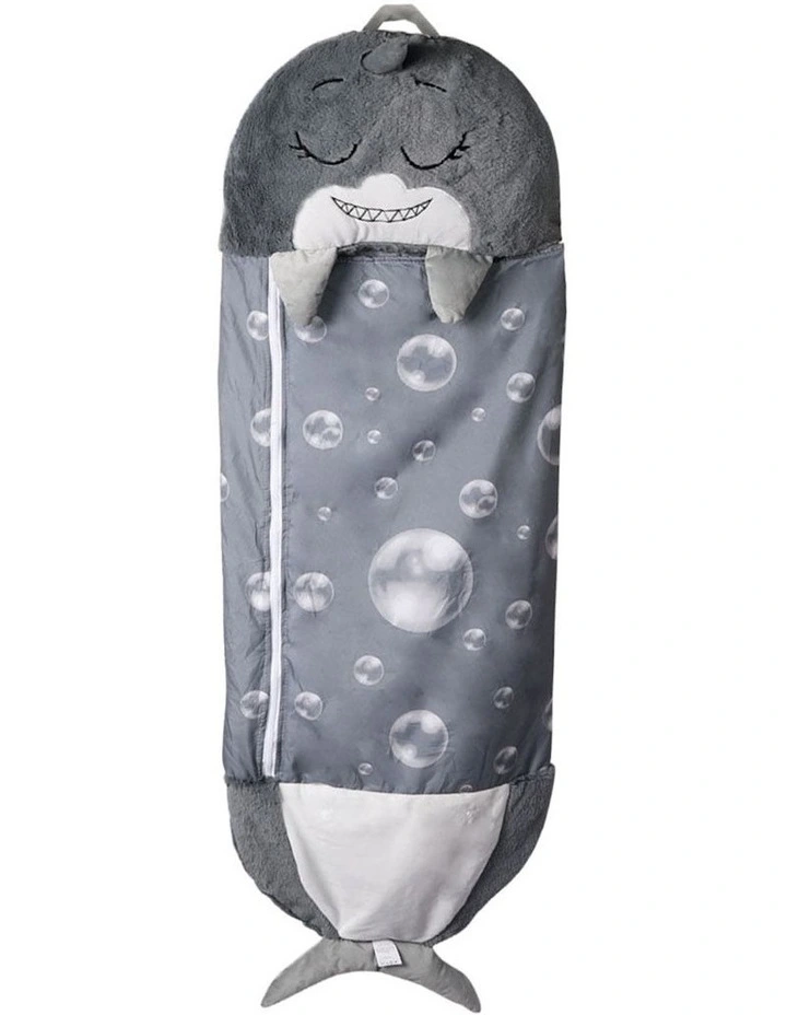 Child Pillow Sleeping Bag 135cm S in Grey image 1