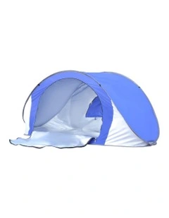 2-3 Person Pop Up Beach Tent in Blue
