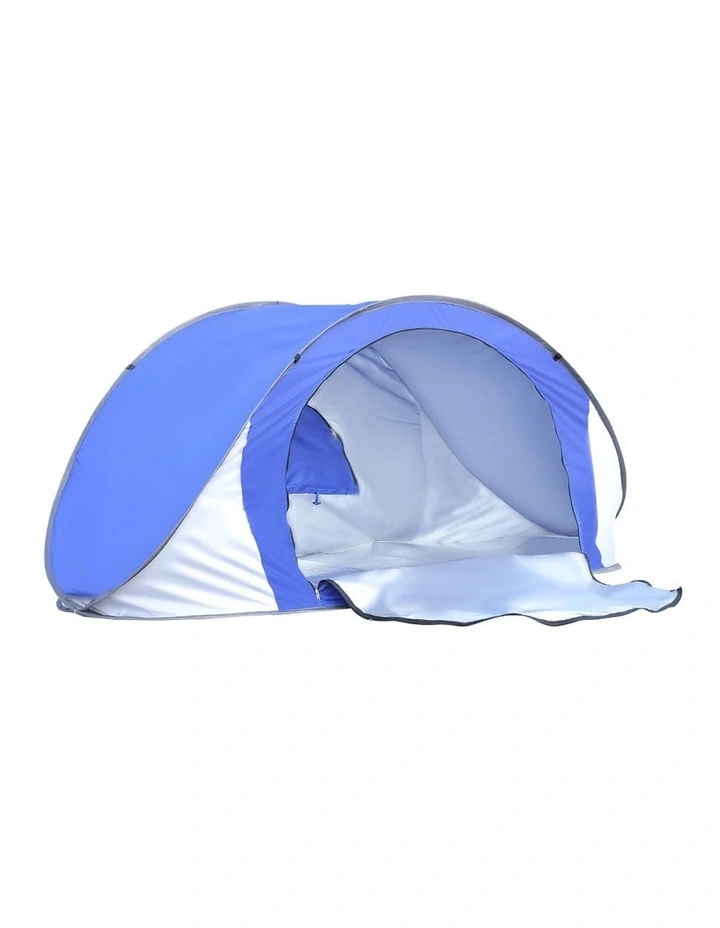 2-3 Person Pop Up Beach Tent in Blue image 2