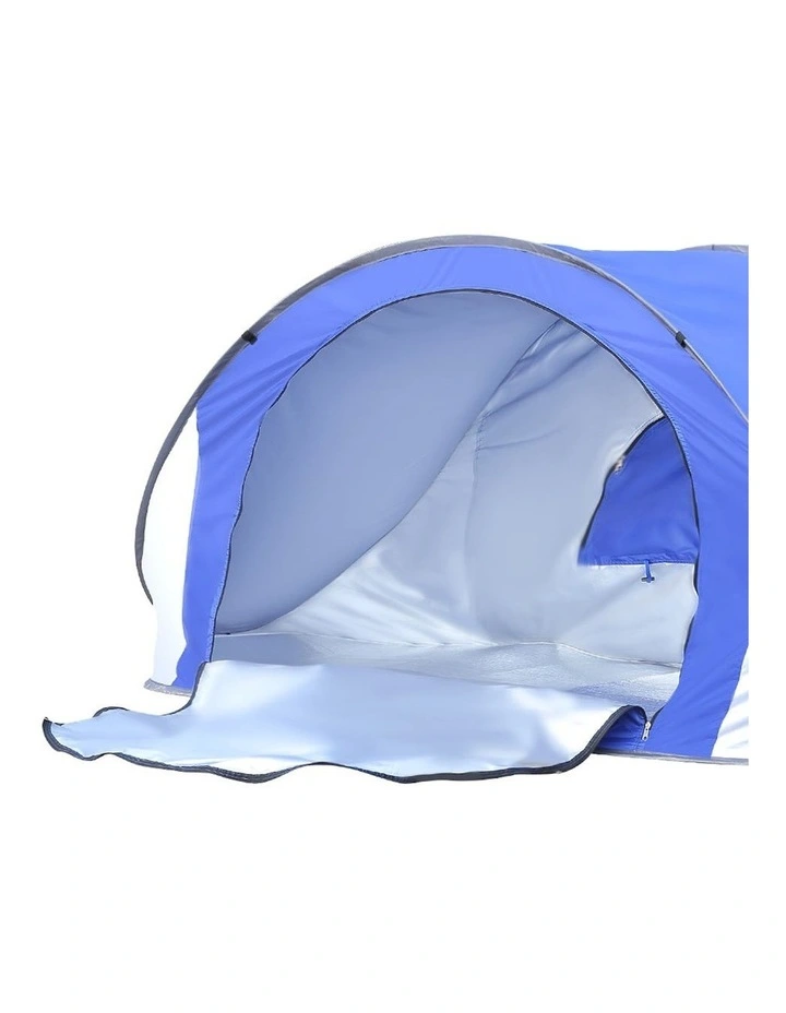 2-3 Person Pop Up Beach Tent in Blue image 6