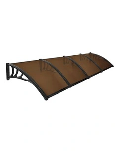 Window Door Awning 1MX4M in Brown