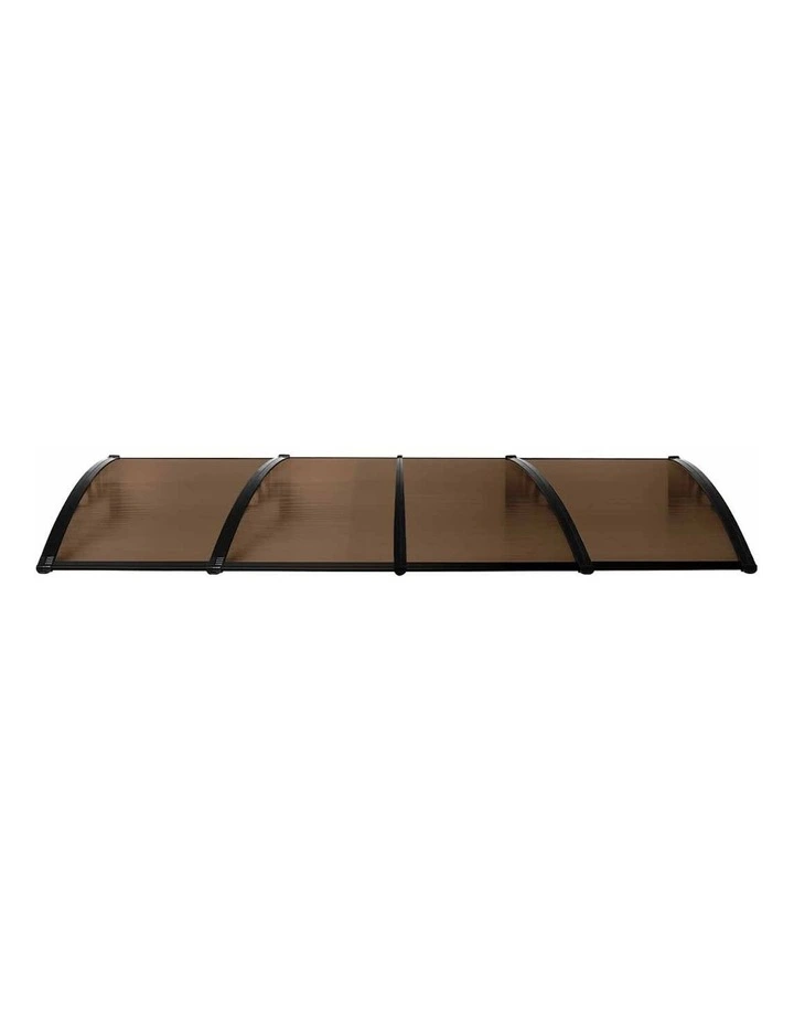 Window Door Awning 1MX4M in Brown image 2