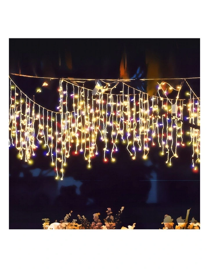 Traderight Group 800 LED Curtain Fairy String Lights in Multi image 7