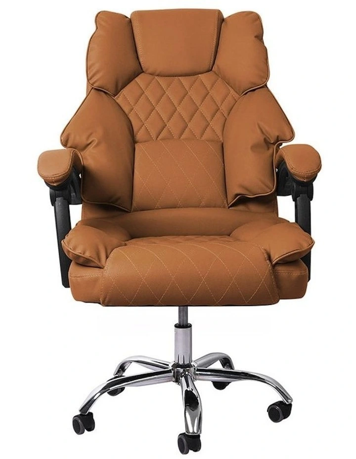 Computer Gaming Office Chair in Brown image 2