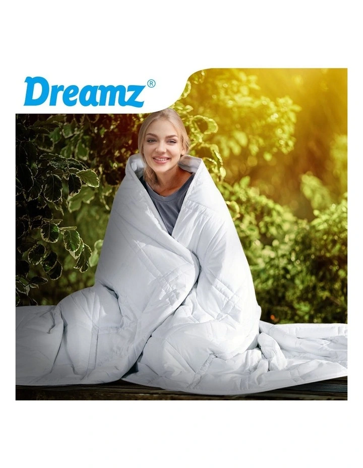 9Kg Weighted Blanket in White image 7
