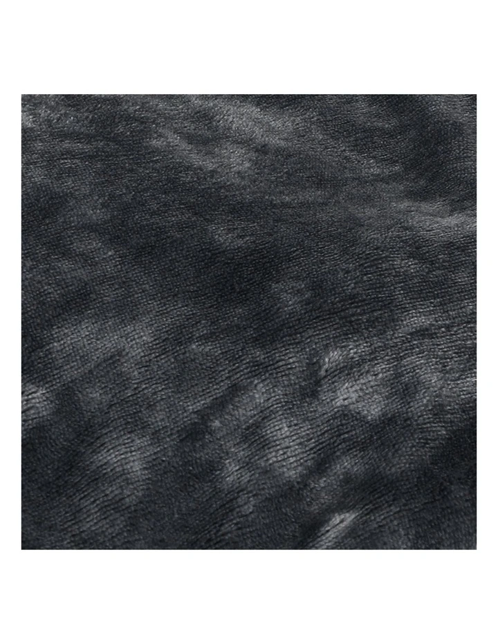 Single Weighted Blanket Cover Quilt in Dark Grey image 4