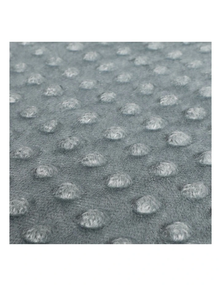 Single Weighted Blanket Cover Quilt in Dark Grey image 5