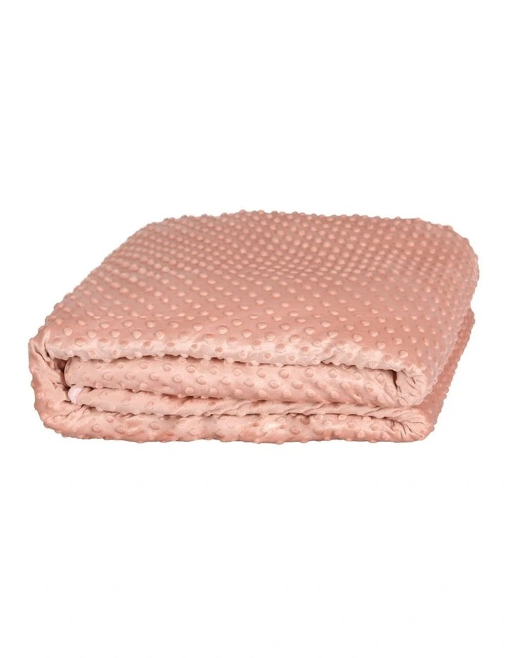 Relax Single Weighted Blanket Cover in Pink image 1
