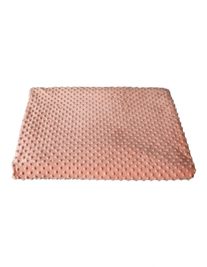 Relax Single Weighted Blanket Cover in Pink image 2