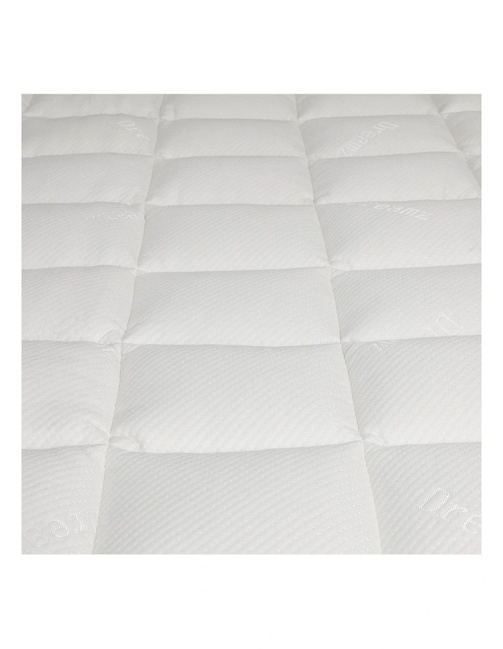 Double Bamboo Mattress Protector in White image 5