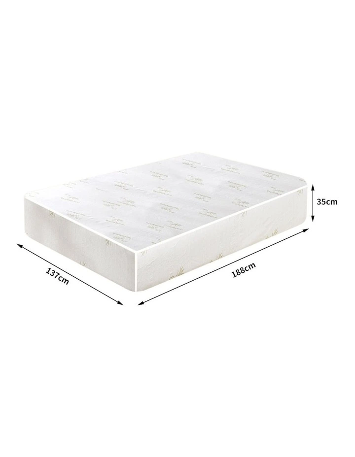 Double Topper Bamboo Hypoallergenic Sheet Mattress Protector in Grey image 3