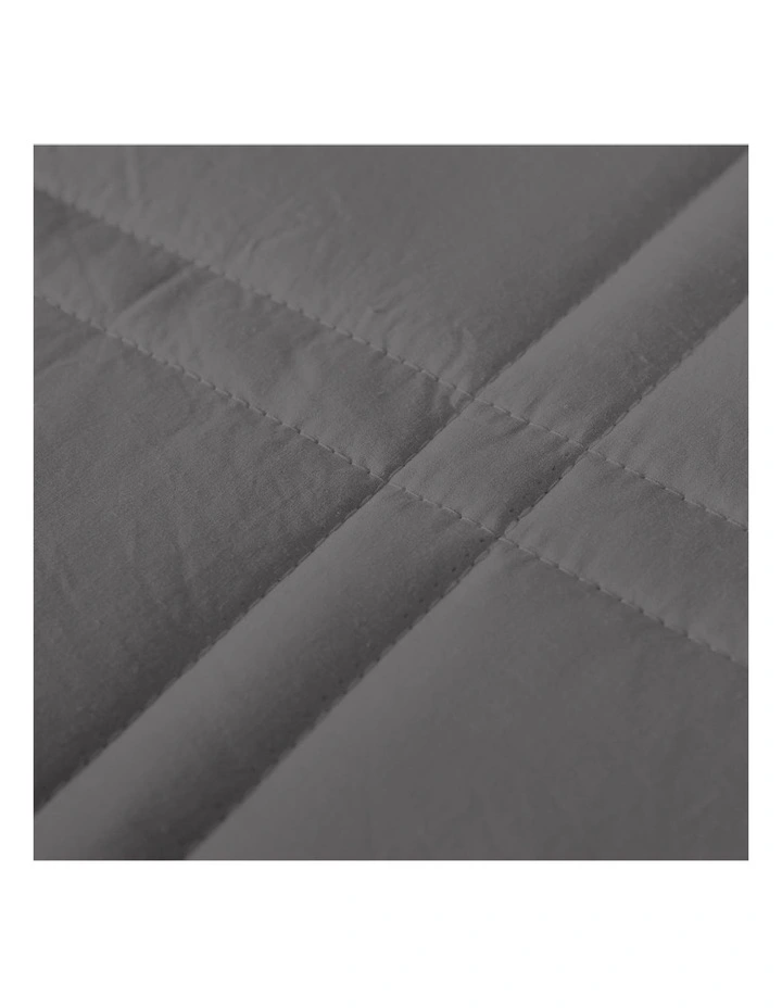 Cotton Heavy Gravity Weighted Blanket 5kg in Grey image 6