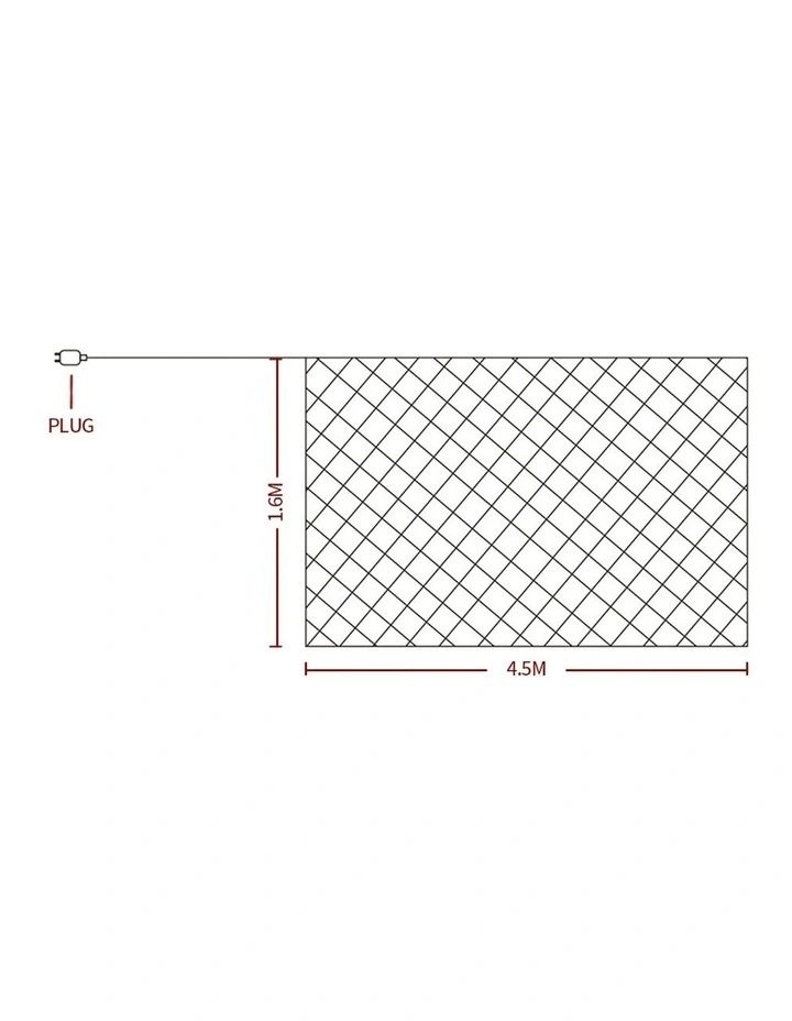 Net Lights 300LED in Multi image 3