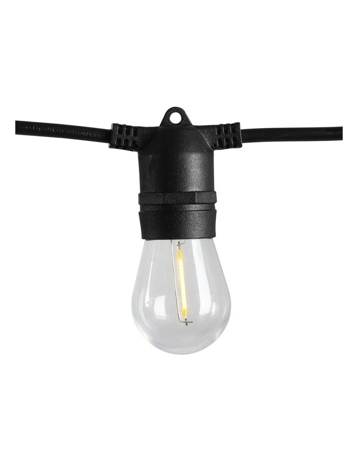 Solar LED Festoon Waterproof String Garden Lights 17m image 2