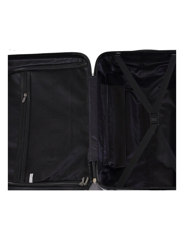 Hard Shell Carry Travel Luggage in Rose Gold image 6