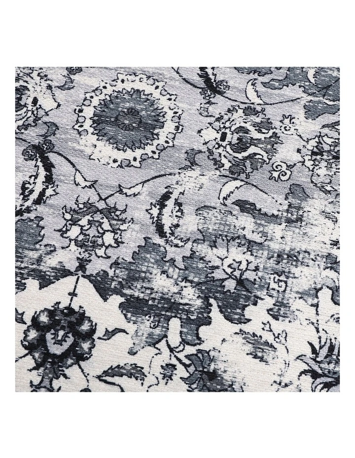 Shaggy Large Area Floor Mat Rug 50x80cm in Multi image 4