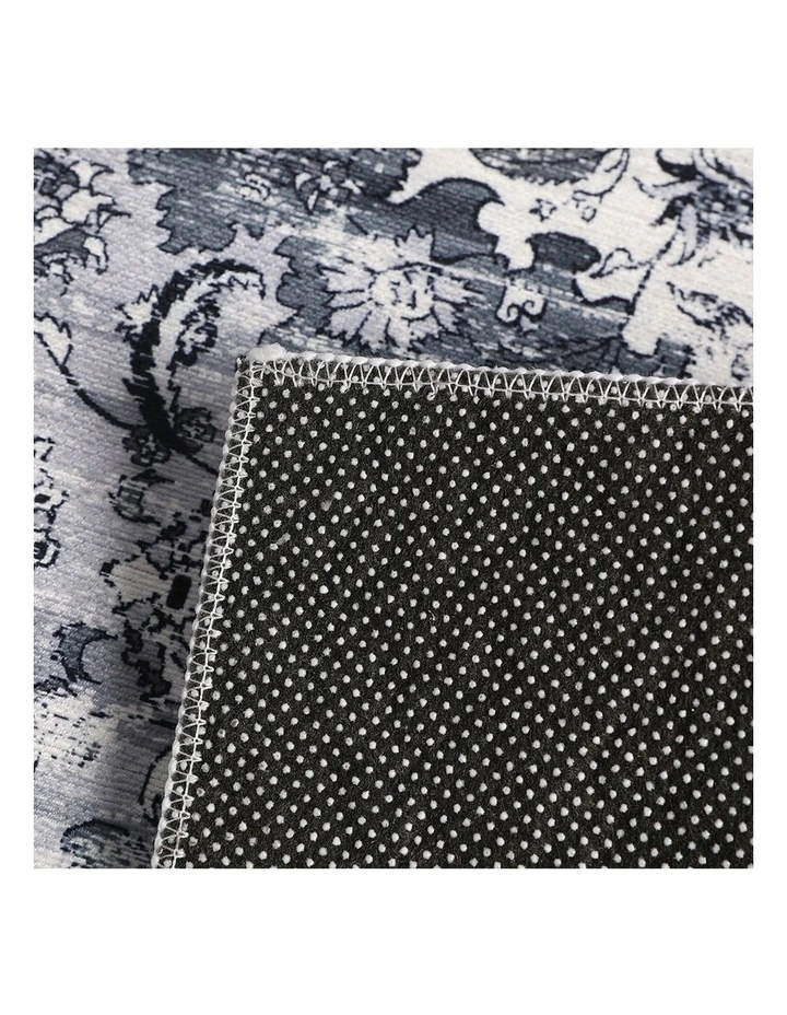 Shaggy Large Area Floor Mat Rug 50x80cm in Multi image 5