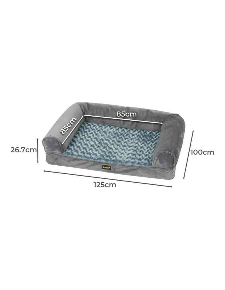 Pet Bed Sofa Cover XXL in Grey image 3