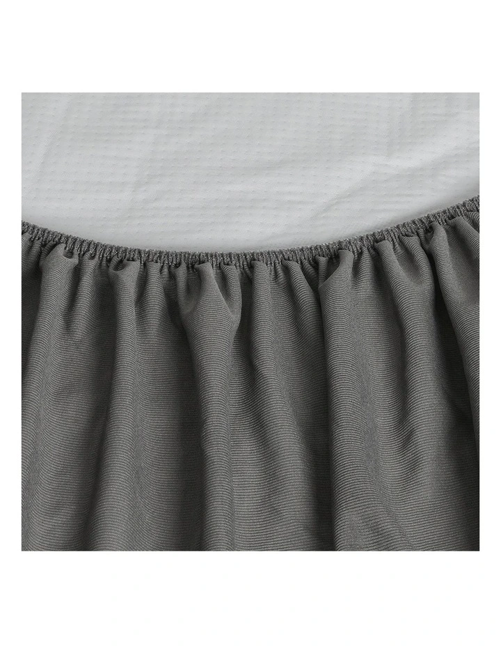 Pillowtop Mattress Protector Queen Cover in Grey image 4