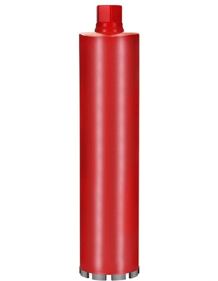 Diamond Core Drill Bit 76mm Wet Dry Concrete Stone Masonry 1-1/4 UNC in Red image 1