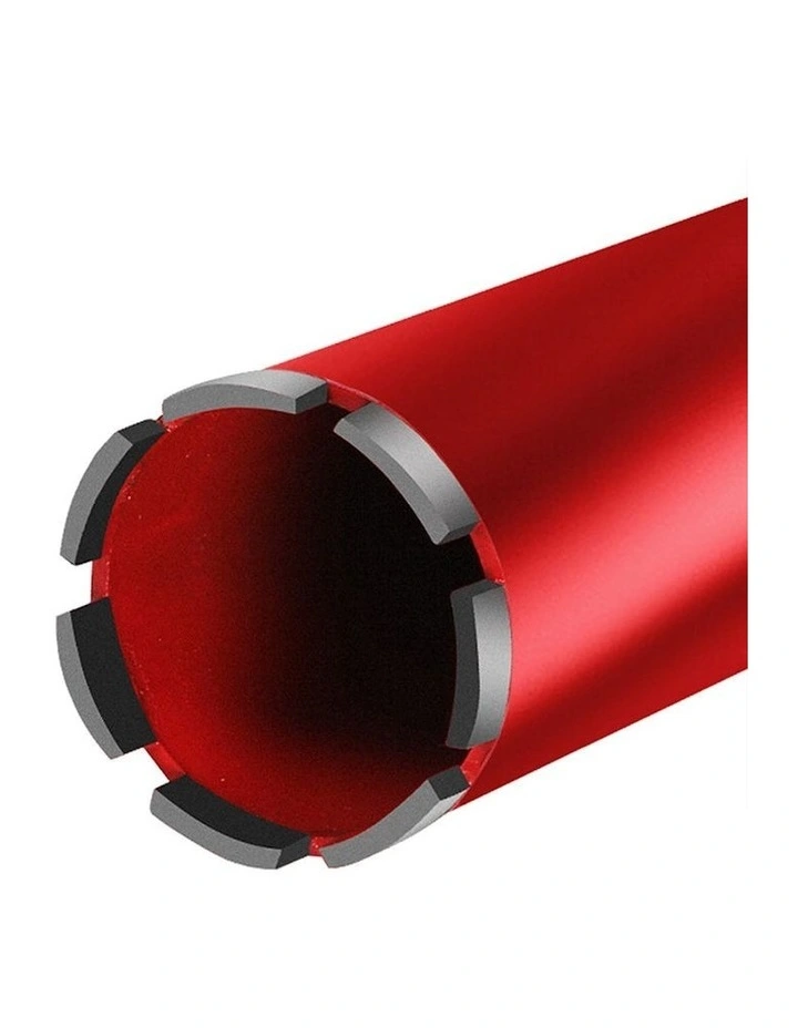 Diamond Core Drill Bit 76mm Wet Dry Concrete Stone Masonry 1-1/4 UNC in Red image 5