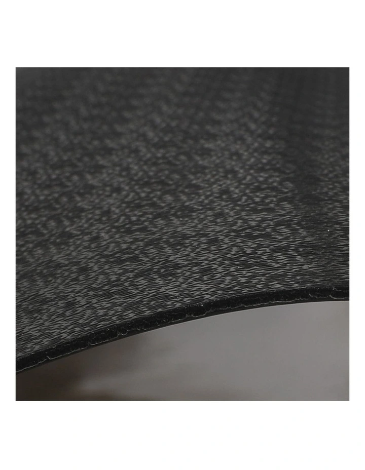 Round Chair Mat in Black image 4